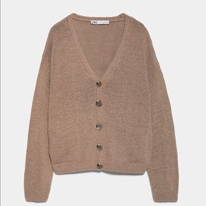 Zara Knit Cardigan.    THIS ITEM HAS SOLD